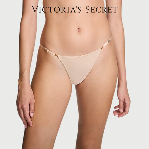 维多利亚的秘密（Victoria's Secret）舒适简约日常性感亲肤内裤女夏官方旗舰正品 69IO浅粉色-2694 S