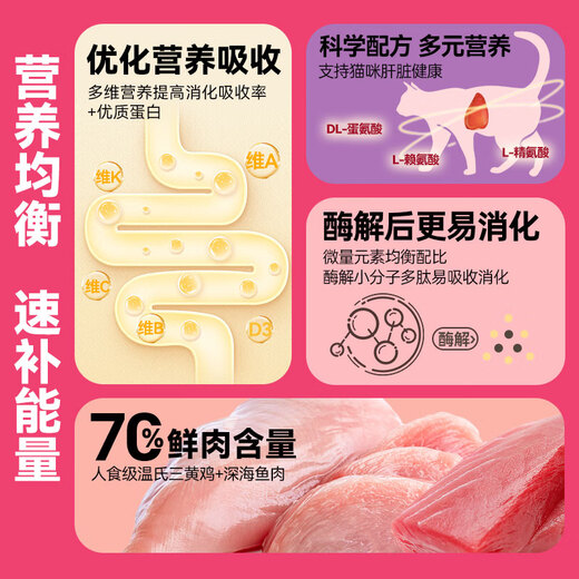 Pubes LD Liver Cat Prescription Can Cat Jaundice Hepatitis Fatty Liver Ascites Liver Care Wet Food Mousse Cat Can LD Cat Prescription Can *3