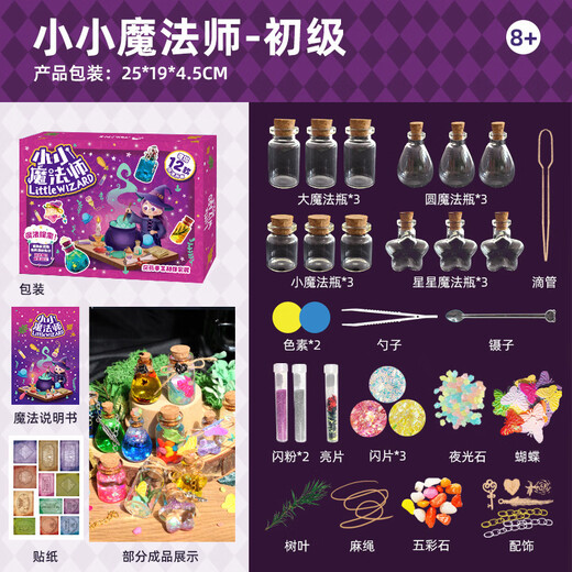 溥畔小小魔法师六一儿童节礼物药水科学实验神奇魔法壶实验瓶锅套装 小小魔法师【初级版】