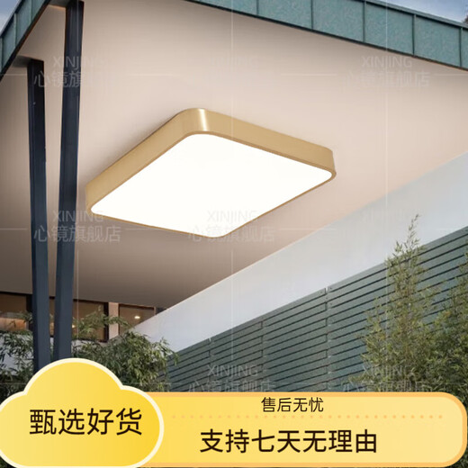 Пуцианский Quantong Outdoor Tister Light Villa Ультратонкая входная дверь легкая коридор проход балкон легкая терраса комара-ниспа
