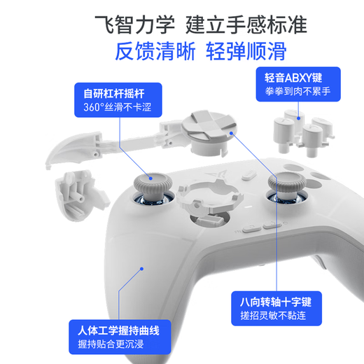 Feizhi Direwolf 3/Direwolf 4 multi-template wireless controller DW12C type xbox controller Switch/Steam Black Myth Wukong game controller Ming Mo Yuanxu Feather controller Feizhi Direwolf 3