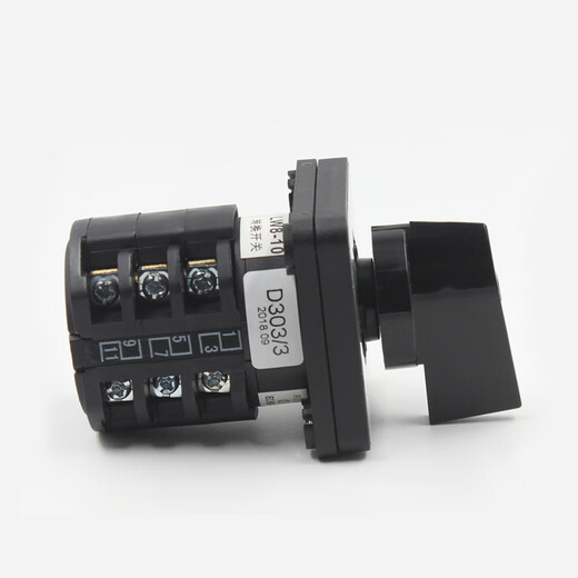 LW8-10 three-speed 220V dredge machine motor reverse direction D222/3 switch D404/3B power cutoff 380V universal transfer switch LW8-10 D303/3 (1-0-2)