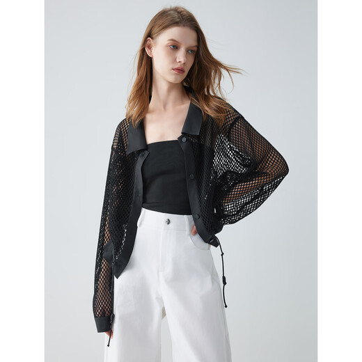 ELLE NEGRA GUSTA DE CUMPILACIÓN DE CUMPLACIÓN PARA MUJER 2025 Autumn New Style Diseño Top informal Top informal Black S