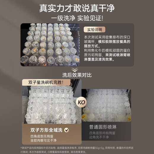 VATTI Small UFO Max Double Star Embedded Dishwasher 18+2 Sets Large Capacity Full Area Washing Independent Disinfection Intelligent Delivery Five-Star Disinfection First-Class Water Efficiency D3000Max 20+2 Sets iD3000Max Exclusive Edition