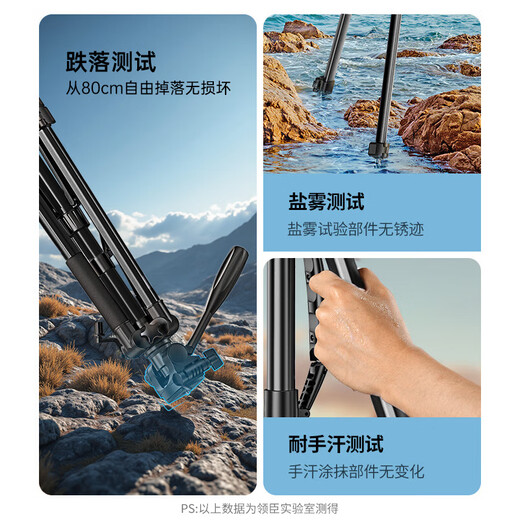 Stand de caméra de trépied Lingchen SLR Micro Single Sony Canon Mobile Photography Live Photography Tripod Outdoor Portable 3D Gimbal Professional Stable Anti-Shake Stand 1,8 mètres