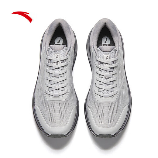 ANTA Shenxing 12丨Business Commuting Summer New Sports Shoes Men's Training Shoes Cushioning and Comfortable Jogging Shoes 112537718 Chip Gray/Pigeon Gray/Volcanic Ash-6 40 (Male 7)
