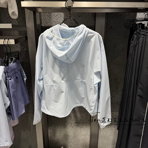 Descente/Descente informal Sport Cool Breathable Loose Jacket Top D4232TWB36-LB D4232TWB36 LB LIGHT AZUL S 160/80A