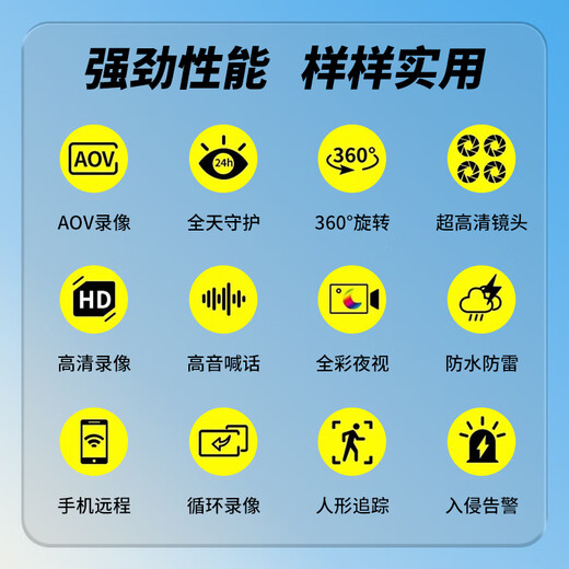 Coolpad 4G Solarkamera für den Außenbereich, Multikamera, kein Strom, kein Netzwerk, lebenslang kostenloser Datenverkehr, High Definition, kein Plug-In-Monitor, 360 Grad, keine toten Winkel, mit Nachtsicht, Outdoor-Pflege, 4G ohne Aufladen + AOV Super-Energiesparen + HiSilicon-Chip + 64G-Karte