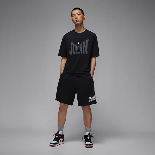 NIKE耐克男装2025夏季新款短袖舒适宽松越野徒步户外跑步透气运动T恤 HV3895-010 S