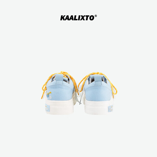 El nuevo 2025 Casual Summer Casual de Kaalixto West Highland Style Animal Style Men and Women Canvas Zapatos Azul 39