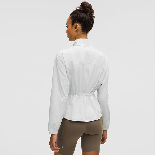 
lululemon丨UV-Protective Women's Running Waist Drawstring Jacket LW3IKAS Steam Ash S