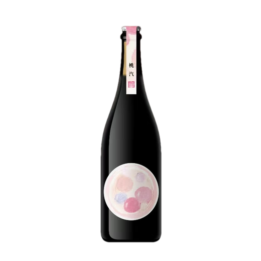 瑞峰葡萄酒庄桃汽Pet-Nat起泡葡萄酒--自然古法瓶中发酵 2024年份-736ml/瓶-1瓶
