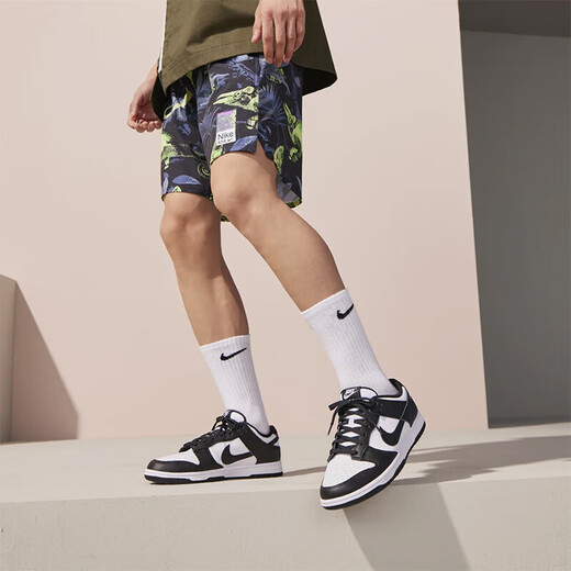 耐克男鞋Dunk Low Retro黑白熊猫 防滑耐磨 男子低帮轻便休闲板鞋 DD1391-100 40