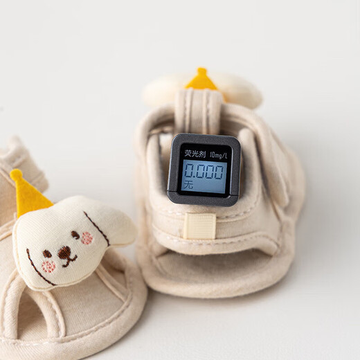 Newborn baby male and female baby summer cotton 0-1-3 years old indoor soft-soled non-slip doll toddler floor sandals puppy (1 pair) One size fits all S size Recommended foot length 9.5-10.5 cm