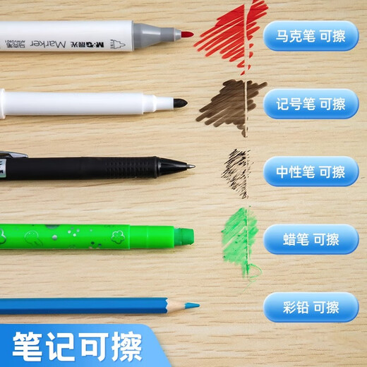 Morning light (M/G) stationery A2 desk mat primary school students' examination pad writing and drawing pad soft transparent study desk mat middle school entrance examination high transparency no phenylene ADB983CW