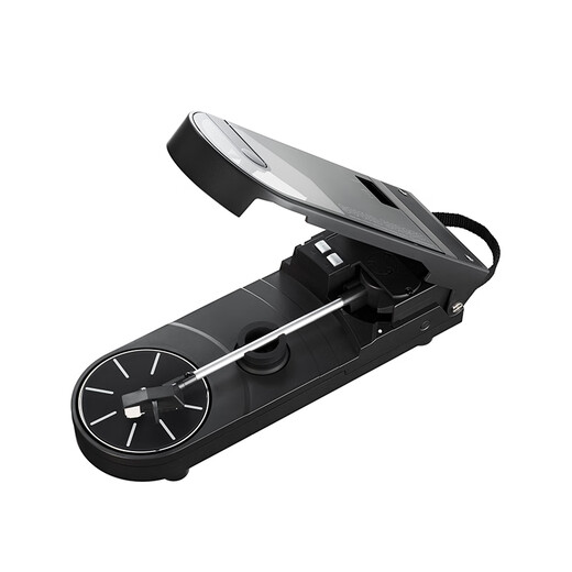Железный треугольник AT-SB727 Bluetooth Wireless Portable Turntable Player Виниловый игрок ретро-проигрыватель Gramophone Black [Holiday Gift]