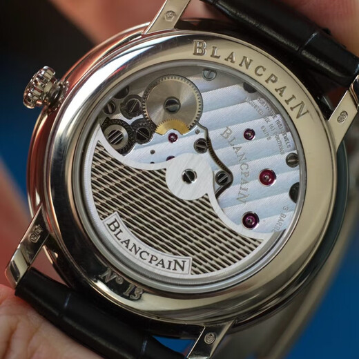 [SECUESTA 99 NUEVO] Blancpain (Blancpain) 6654 Men's Watch Classic Series Mechanical Watch Watch Fase Mes Mes Muestra de segunda mano Productos de lujo de 42 mm Platinum White Placa 6630-1531-55B