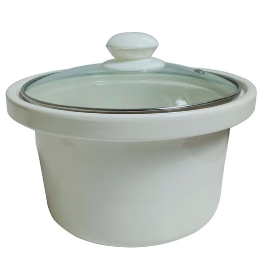 美魅紫适用苏泊尔电炖锅陶瓷内胆配件 DG20YC825/DG30YC826/DG30YC626/DG20YC625/DG20YC725白瓷内胆盖子 DG20适用盖17.8左右(盖子非盖装)