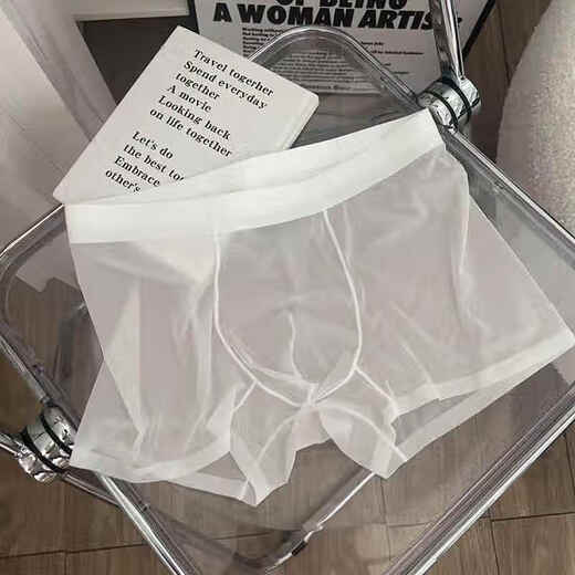 Men's sexy special underwear black lace underwear love thong fun sexy style one line hot and ultra-thin 111-2-white 3XL3XL size (recommended 155-180Jin Jin is equal to 0.5 kg)