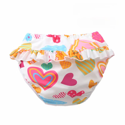 
Fengxi children's swimming trunks boys and girls swimsuits mother and baby shop can be washed, waterproof and leak-proof 0--3-year-old baby swimming trunks D689-24 pink rabbit lace female 185 2XL17-23Jin[Jin equals 0.5 kg])