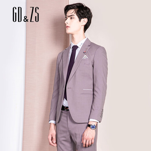 GDZS Brand Special Sale Blazer Men's Slim Casual Handsome Thin Thin Summer Grey Kbaba3519 XS 160 /