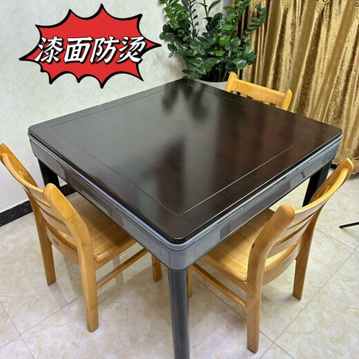 Clcey Hochtemperatur Anti-Scenening Mahjong Machoncon Cover Board Holz All Universal Mahjong Machine Desktop Board Haushalt Esstisch Tisch Square Anti-Scenaling Pappel Holzkorn Cover Board 9898 cm