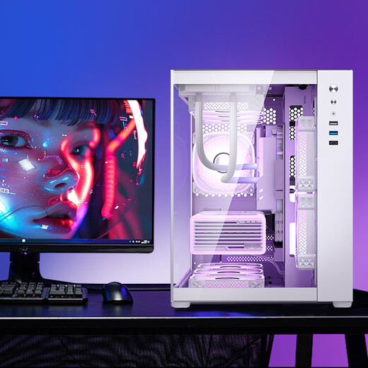 Colorful Sea View Room AMD Ryzen R7 9700X RTX 5070Ti 5080 E-Sports Game AI Design DIY Computer Host Desktop Assembly Machine with Four R7 9700X丨5060TI Ultra Graphics Card Original Box