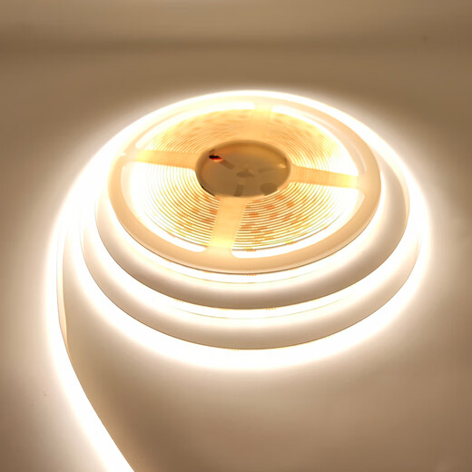 CLCEY12V灯带24V COB 8MM 320灯480灯 95显指自粘带背胶线性铝槽软灯条 其它 24VCOB/480灯8MM电镀板/95显3519
