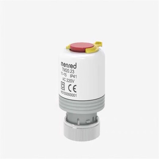 曼瑞德menredRT1.13大屏液晶水暖温控器常闭执行器 E5133b SEH3523常闭型