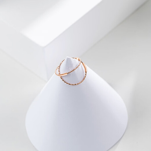 Chao Acer Brilliant Star Circle 18K Gold Earrings for Women Rose Gold Color Gold Plain Hoop Earrings as a Birthday Gift for Your Girlfriend, One Pair (Large Circle)