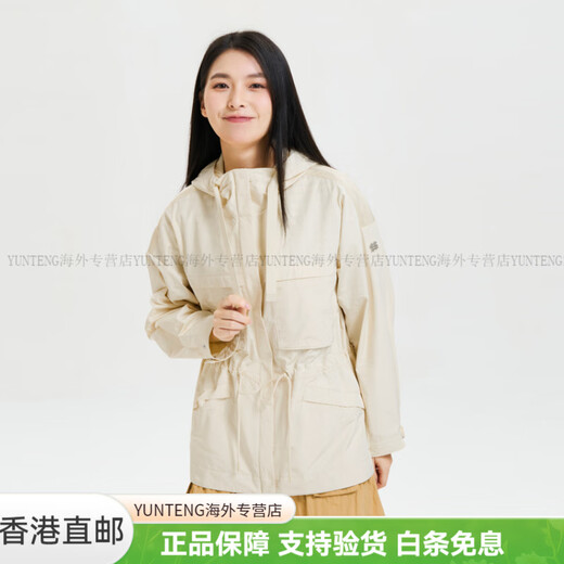 KOLON SPORTTravel series comfortable multi-pocket splicing shuttle weaving jacket jacket for women casual versatile comfortable and simple CR L