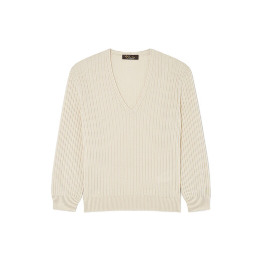 Loro piana/nuoyou pianya lp sweater costea de coste de la mujer con cáscara de veloz de vía en v