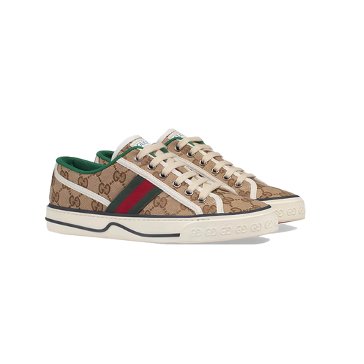 
Gucci (GUCCI) Tennis 1977 GG Sports Fashion Shoes Women's Ebony Color Holiday Gifts Best Ebony 606110 HVK20 9766 40