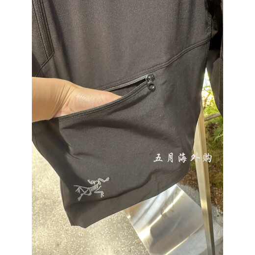 始祖鸟（ARC'TERYX）始祖鸟GAMMA LIGHTWEIGHT SHORT9 男士轻量速干短裤695 不退不换BLACK_黑色 34_腰围90cm左右