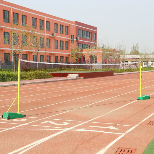 Lightning guest badminton net frame indoor and outdoor portable volleyball net tennis net standard event net frame multi-functional removable 6.1m weighted cast iron badminton net frame 70kg ready in stock