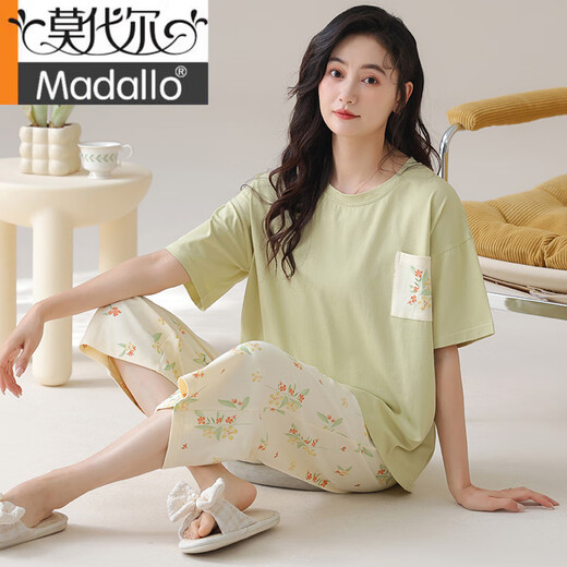 Modal Summer Pajama de algodón de algodón A de clase A