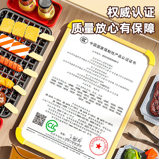 
Xidic mini kitchen kids barbecue grill house kitchen toys girls cooking skewers 3-6th birthday gift