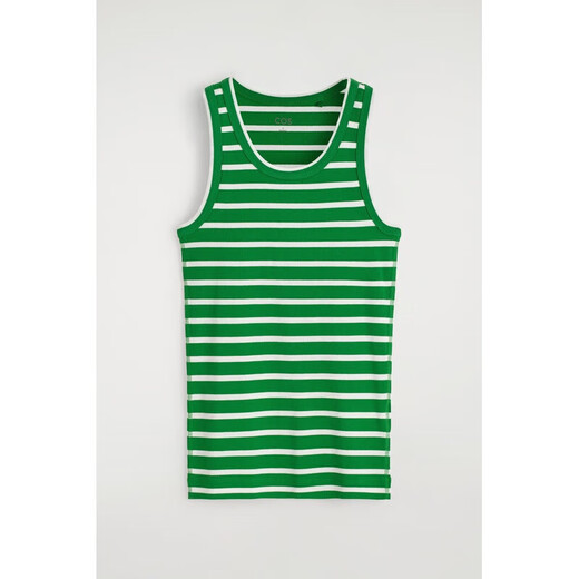 COS [BC Direktpost] Green Cotton Weste für Frauen von Frauen 888940074 Chinesisches Valentinstagsgeschenk xs