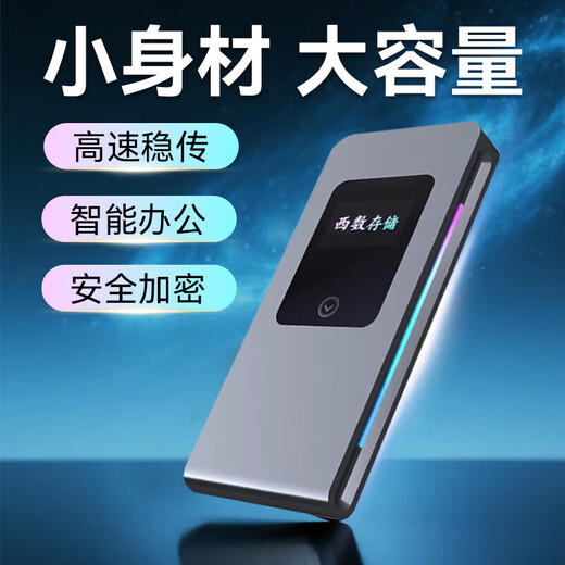 西数大容量移动硬盘固态NVMe高速读写存储硬盘Type-C接口手机电脑外接硬盘 2T旗舰版本读写1000MB/S