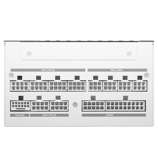 Golden Field Nexus Gold 1050W White ATX3.1 Desktop-Computer-Stromversorgungsversorgung Goldmedaille Dual-Zertifizierung/12V-2*6/Japanischer Hauptkondensator/Spannungsstabil 50d Grafikkarte/geprägter Draht