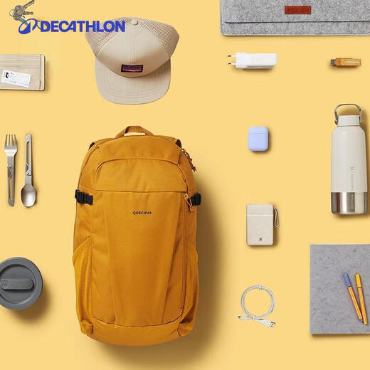 Decathlon backpack NH100 outdoor mountaineering trip student summer travel schoolbag large capacity 20L-2663476