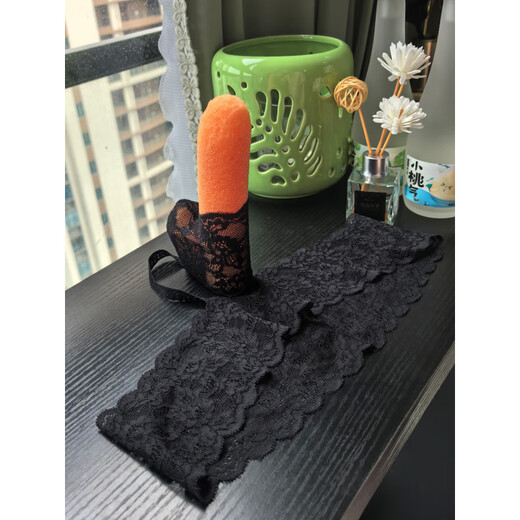 Manyan Herren Tanga hohl sexy gestreiftes nicht geheimer atmungsaktive Weitkante-Spitzen-T-Pants Personalisierte U-JJ-Cover-Tasche T-Pants Shorts Black L Empfohlen 90-135jin [Jin gleich 0,5 kg] Hüften 95