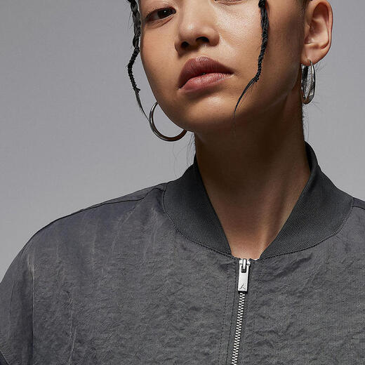 Nike (NIKE) 2025 Autumn Women's Jacket Sports and Casual Woven Jacket HJ0545-068 XL