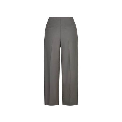 Weniger 2025 Sommer neue Straight Cut Hosen 2p4e13660 367 Deep Tea Green M