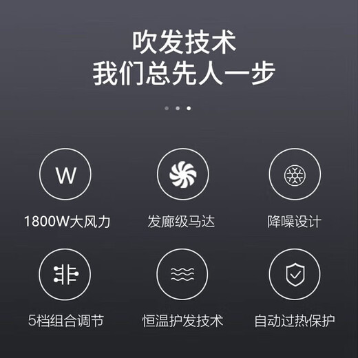 Kangfu hair dryer electric hair dryer home appliance high power high wind speed drying constant temperature hair care does not hurt hair barber shop hair salon home dormitory dual use KF-5906