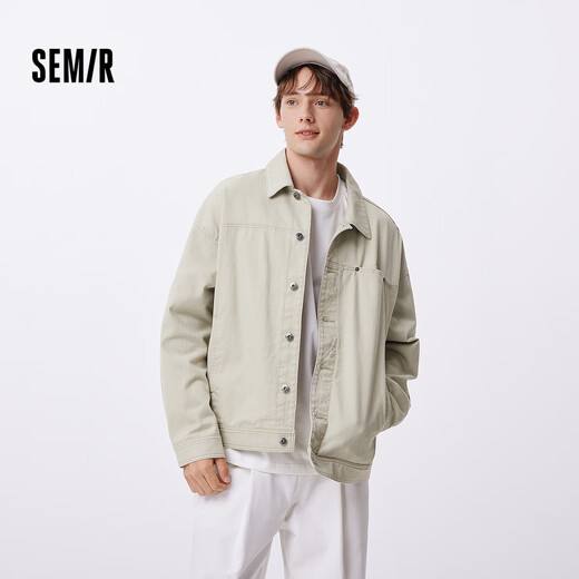 Semir Jacket Men's Distressed Retro Workwear Jacket Loose Cotton Autumn Outdoor Fashion Versatile Top 101524108119