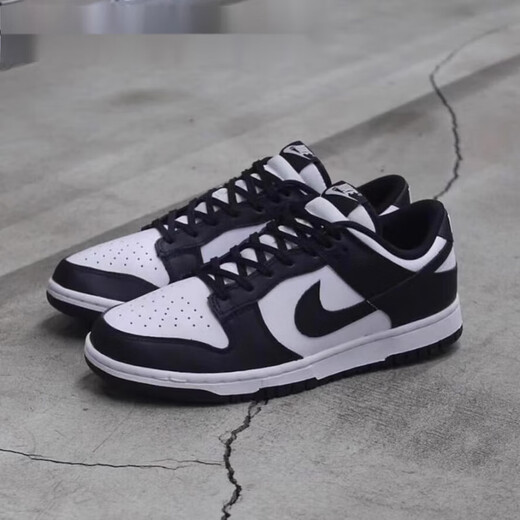Nike (Nike) Dunk Low Black and White Panda Men and Women Low Top Casual Board Shoes DD1391-100 Black and White Panda Women DD1503-101 39