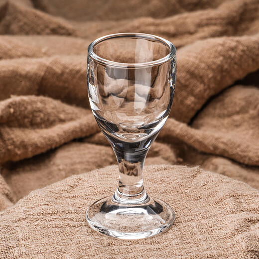 Liquor glass set, one-cup bullet shot glass, home restaurant glass shot glass, 6 pieces 16ml Maotai cup*12