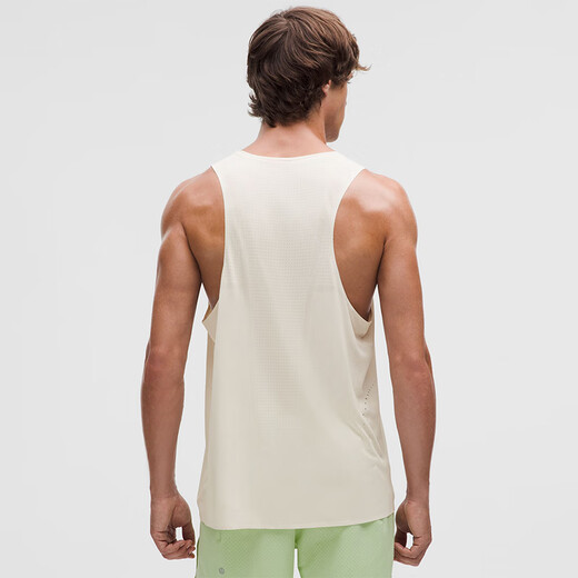 lululemon丨Fast and Free 男士运动背心 LM1423S 浅象牙白 XL
