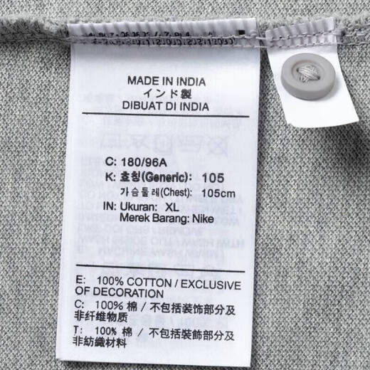 耐克（NIKE）官方舰店短袖男装 夏夏新款运动服时尚透气POLO衫翻领T恤衫 FN3895-063/灰色刺绣小标 S